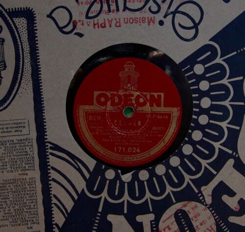 Face A : Carmen (1ere Partie) - Face B : Carmen (2eme Partie)