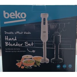 Beko hand double effect blade blender set 600w