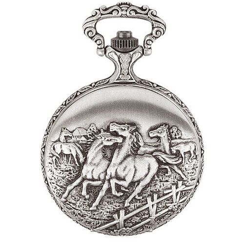 Jouailla - Montre À Gousset Argentée - Homme