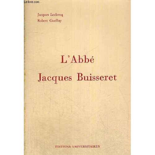 L Abbe Jacques Buisseret