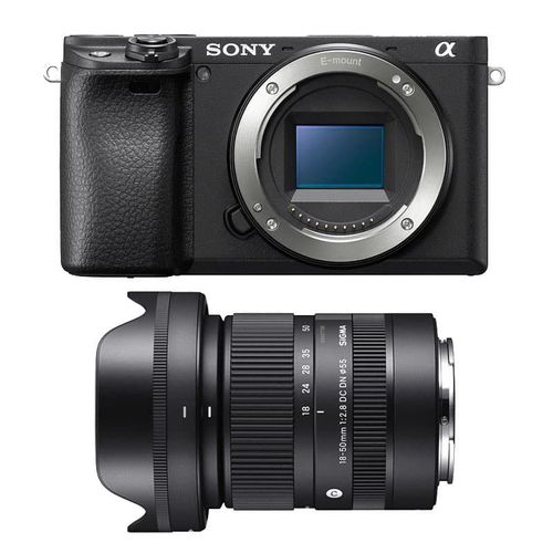 SONY Alpha 6400 + SIGMA Objectif 18-50mm f/2.8 DC DN Contemporary Garanti 3 ans