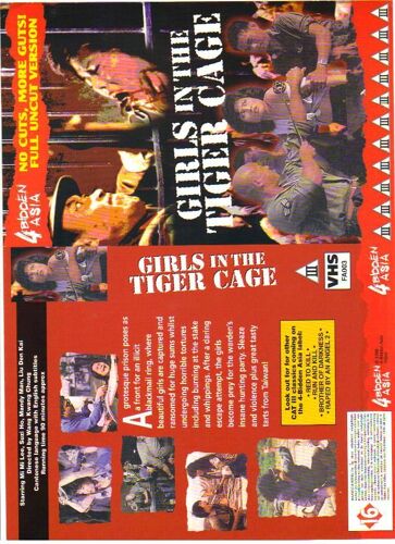 Jaquette Vhs  Girls In The Tiger Cage