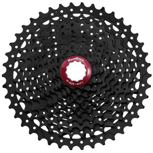 Sunrace - Cassette Mx3 Noir 10v - 11x42 Dents