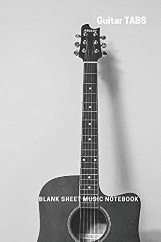 Guitar Tabs | Blank Sheet Music Notebook