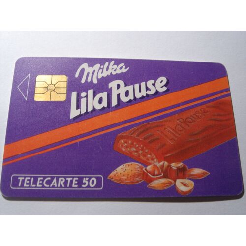 Carte Téléphone - Lila Pause - 10/90 - 50 U