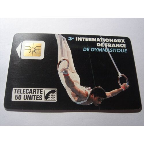 Carte Téléphone - 3ème Internationaux De France De Gymnastique - Homme - 50 U