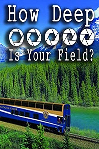 How Deep Is Your Field: Photographers Funny Blank Notebook, Notepad, Shoot Log, Jotter, Journal 100 9x6 Ruled Pages Photographer Gift Idea