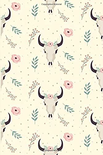 Boho Style Pattern - Lined Notebook & Journal