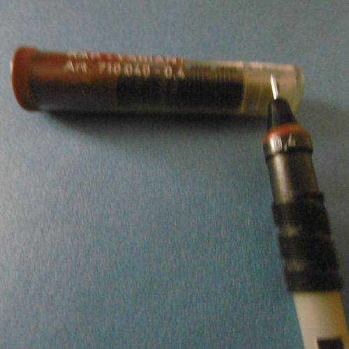 Lot De 2 Pointes De Rechange 0.40mm Pour Stylo Pointe Tubulaire Variant Rotring 710040