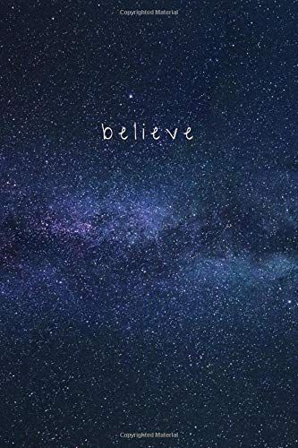 Believe: Motivational Notebook, Journal, Diary (110 Pages, Lines, 6 X 9)