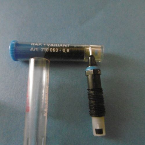 Lot De 2 Pointes De Rechange 0.60mm Pour Stylo Pointe Tubulaire Variant Rotring 710060