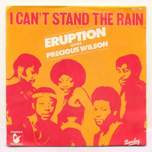 45t 1977: Face 1 I Can't Stand The Rain /// Face 2 Be Yourself