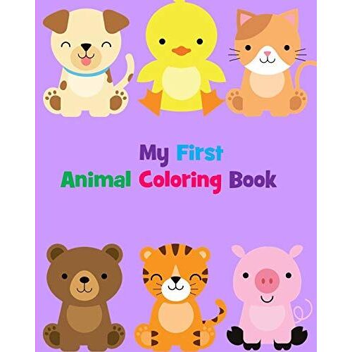 My First Animal Coloring Book