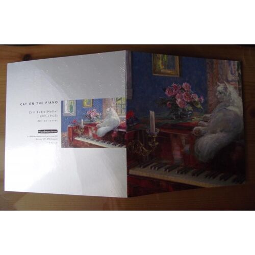 Carte Non Écrite.Cat On The Piano.Carl Budtz Moller