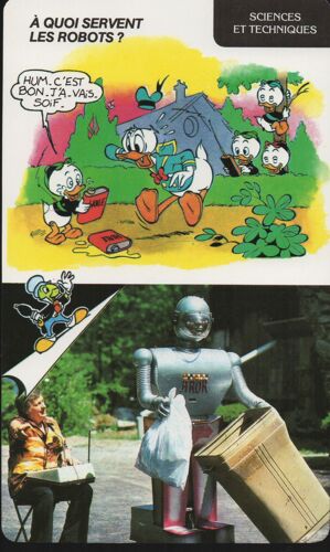 Fiche Disney : Sciences Et Techniques, A Quoi Servent Les Robots ?
