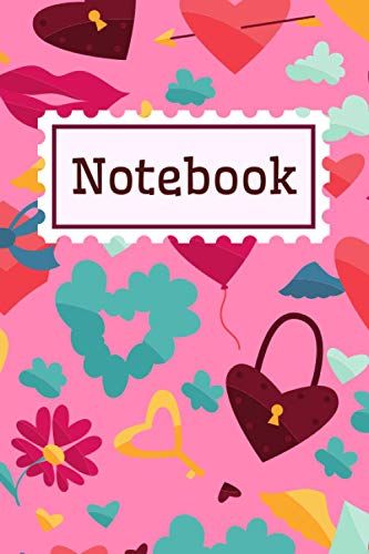 Notebook: Cute Notebook Blank Lined Journal Gift For Her Girls Kids Teens
