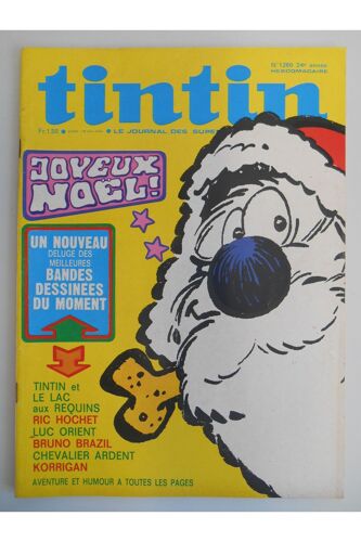 Journal De Tintin N°1260 24ème Année 21/12/1972 / Collectif / Réf20956