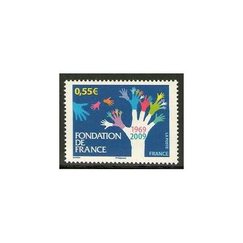 40ème Anniversaire De La Fondation De France Année 2009 N° 4335 Yvert Et Tellier Luxe