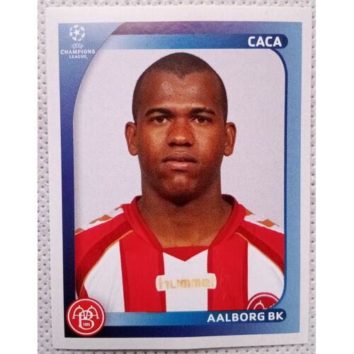 Uefa Champions League 2008 / 2009 - Aalborg Bk N°38 Caca - Foot, Autocollant, Sticker, Image, Vignette Panini