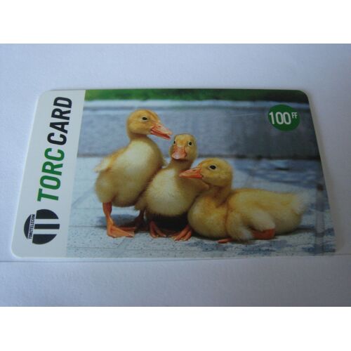 Carte Prépayée - Torctelecom - Torc Card - 100 Ff