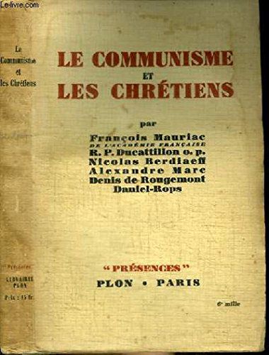 Le Communisme Et Les Chrétiens