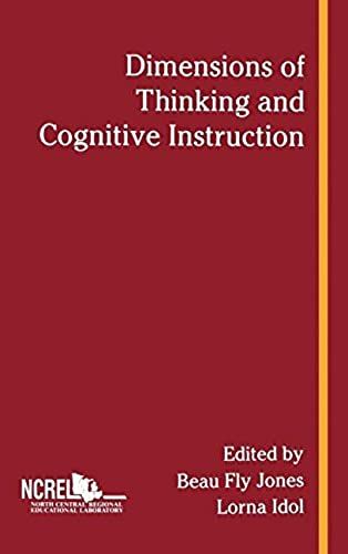 Dimensions Of Thinking And Cognitive Instruction