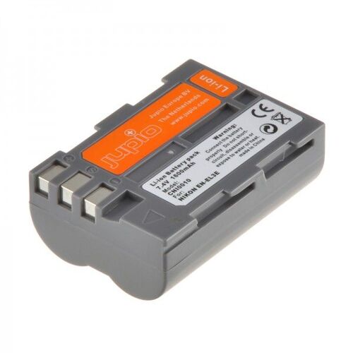 Jupio - Pile pour appareil photo Li-Ion 1600 mAh - pour Nikon D100, D200, D200 Kit, D300, D300S, D50, D70, D700, D70s, D80, D90, WT-4A