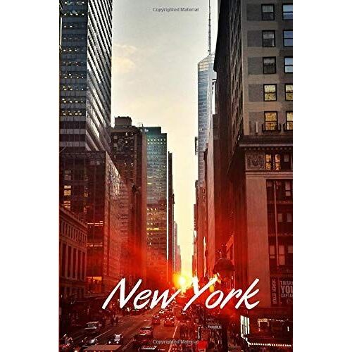 Travelers Notebook New York: Journal Notebook Gifts And Souvenir Blank And Lined Paper And Matte Cover 6 Inches X 9 Inches (15.24 X 22.86 Cm) With 120pages