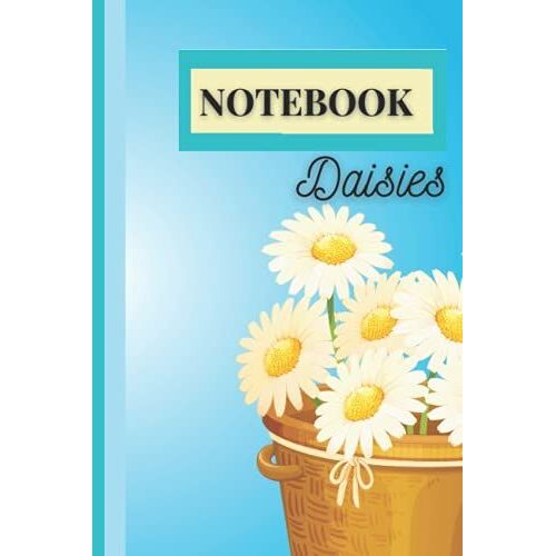 Notebook: Bucket Of Flowers Journal, 6 X 9, Paperback, 120 Pages, Love Of Flowers & Gardening.