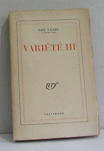 Variété Iii.