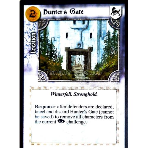 Carte A Game Of Thrones Ccg - Hunter's Gate C#24