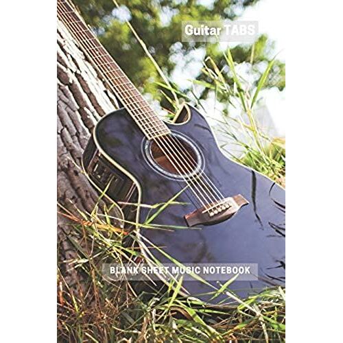 Guitar Tabs | Blank Sheet Music Notebook