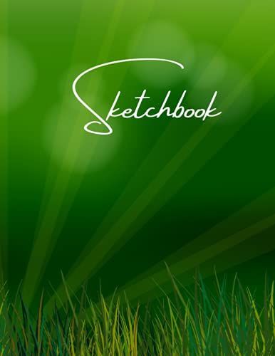 Sketchbook: Best Blank White Pages With Spotlight Garden Cover For Painting, Drawing, Writing And Sketching Wide Papers 8.5 X 11, 100 Pages, Boyfriend And Girlfriend (Best Blank Sketchbooks Ever)