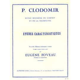 Études Caractéristiques - Révision Eugène Foveau - École Moderne Du Cornet Et De La Trompette