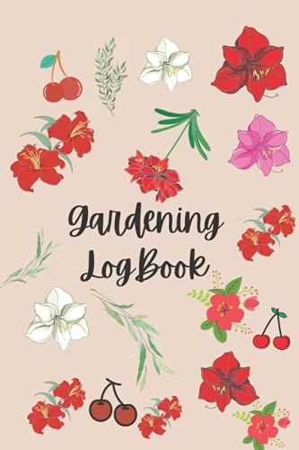 Red Lion Amaryllis Bulbs Gardening Log Book: 100 Pages Size 6x9" For Growing Amaryllis Bulbs Tracker