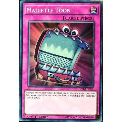 Carte Yu-Gi-Oh Drl2-Fr029 Mallette Toon Neuf Fr
