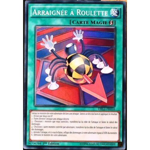 Carte Yu-Gi-Oh Drl2-Fr014 Arraignée À Roulette Neuf Fr