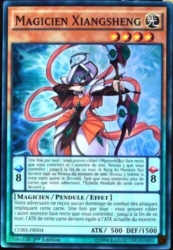 Carte Yu-Gi-Oh Core-Fr004 Magicien Xiangsheng Neuf Fr