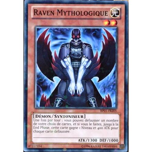 Carte Yu-Gi-Oh Bp01-Fr205-St Raven Mythologique Neuf Fr