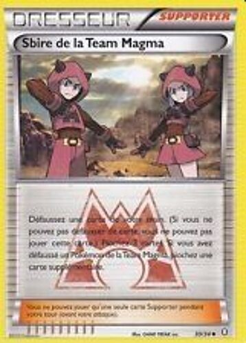 Dresseur Sbire De La Team Magma 30/34 Xy Double Danger