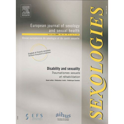 Sexologies, Revue Européenne De Sexologie Et De Santé Sexuelle : Traumatismes Sexuels Réhabilitation