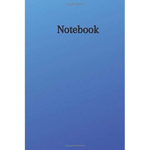 Notebook: Black Beryl, Lined, Soft Cover, Letter Size (6 X 9) Notebook: Large Composition Book, Best Gift 2021
