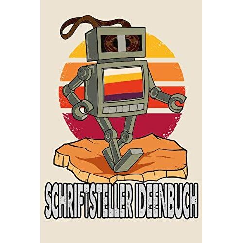 Schriftsteller Ideenbuch: Planungs- Und Notizbuch Zum Ausfuellen | Autor | Checklisten Auch Fuer Einsteiger | Arbeitsbuch | Autorenplaner | Vhs Kassette Retro 80 90
