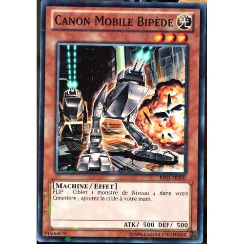 Carte Yu-Gi-Oh Bp01-Fr200-St Canon Mobile Bipède Neuf Fr