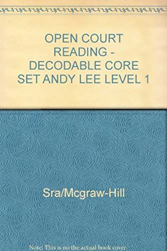 Open Court Reading: Decodable Core Set Andy Lee Level 1