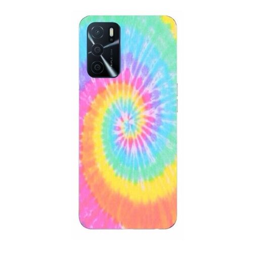 Coque Oppo A16 Et A16s Tie And Dye Multicolore