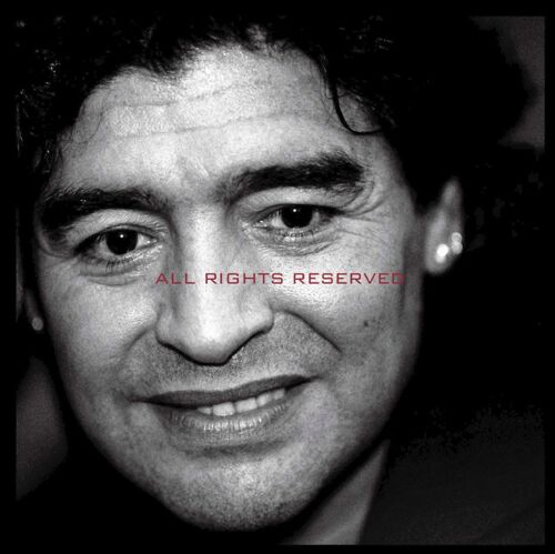 Rare Negative Agfa Scala 200 Fine Art Photography Diego Maradona Original Worldwide Negative 135mm