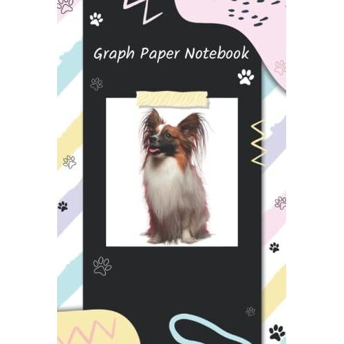 Papillon Graph Paper Notebook 4 X 4 With Index: Graph Paper Notebook 4 Squares Per Inch For Notes