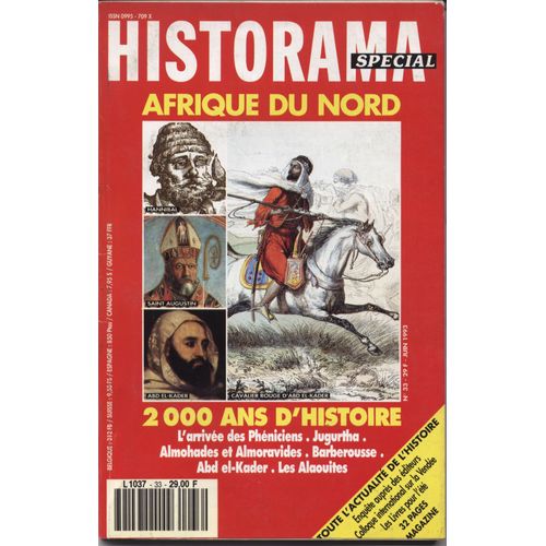 Historama Spécial N°33 (Mai 1993) : Afrique Du Nord 2000 Ans D'histoire