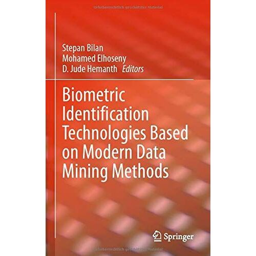 Biometric Identification Technologies Based On Modern Data Mining Methods